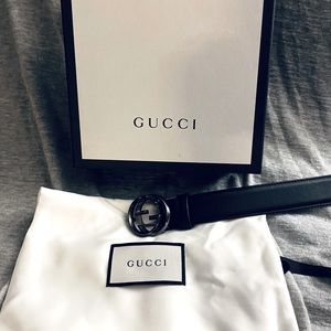 Authentic Gucci Leather Belt